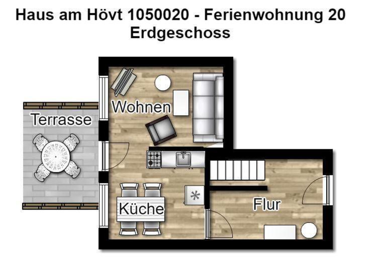 Haus Am Hoevt - Ferienwohnung 20 Goehren  Buitenkant foto